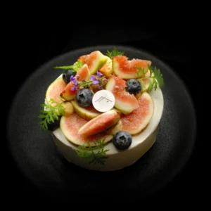 無花果蜜香紅茶外交官奶霜_慶祝蛋糕_山三石