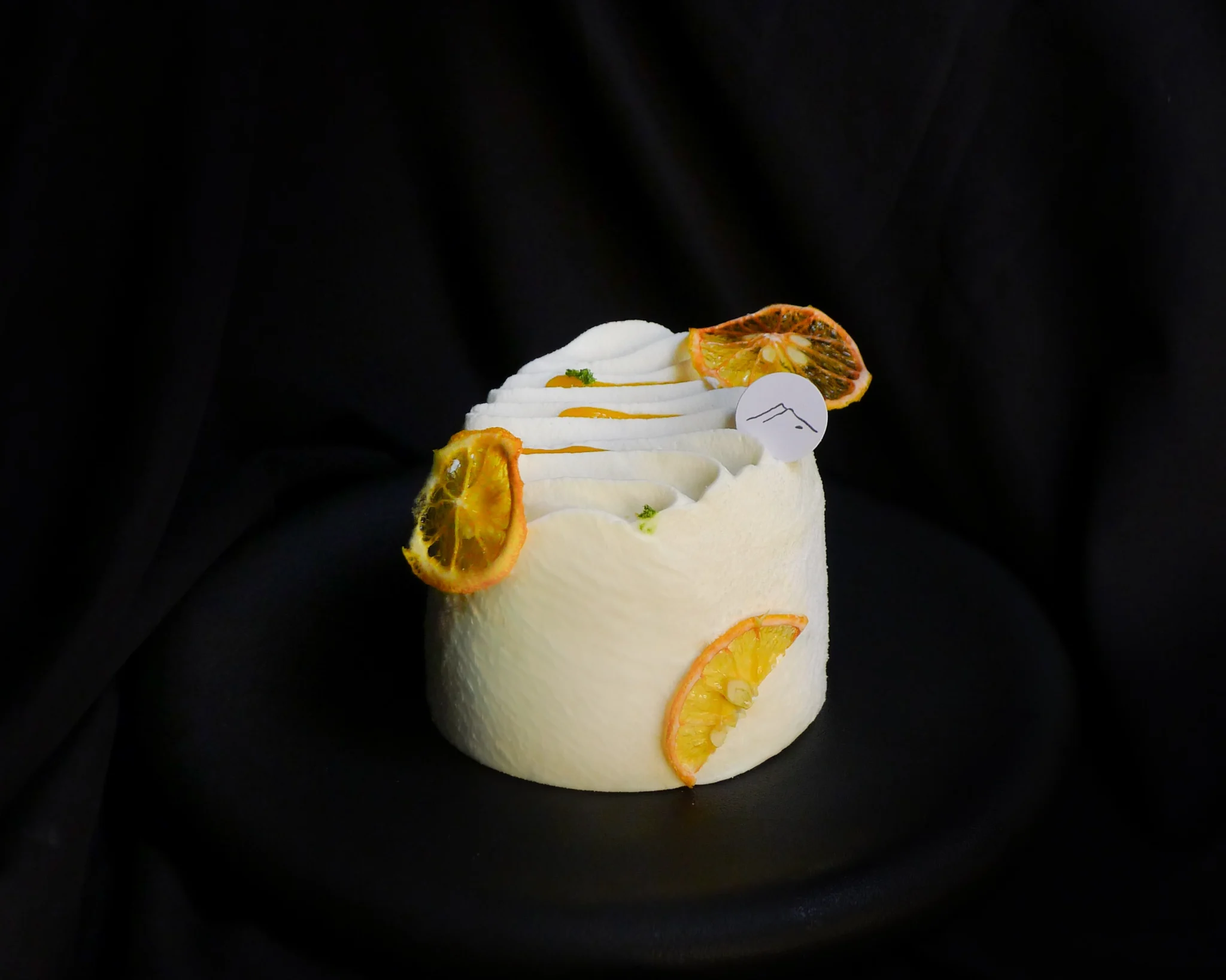 柚子蜜柑 佐紅茶外交官奶霜 4吋