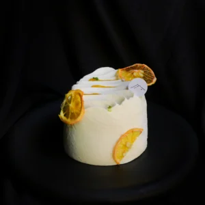 柚子蜜柑 佐紅茶外交官奶霜 4吋